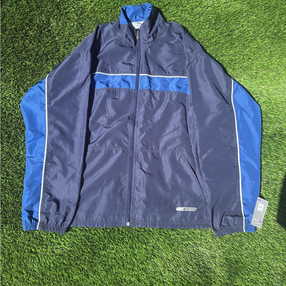 Vintage Y2K Men’s Reebok Windbreaker Jacket & Pants Full Set Size Medium